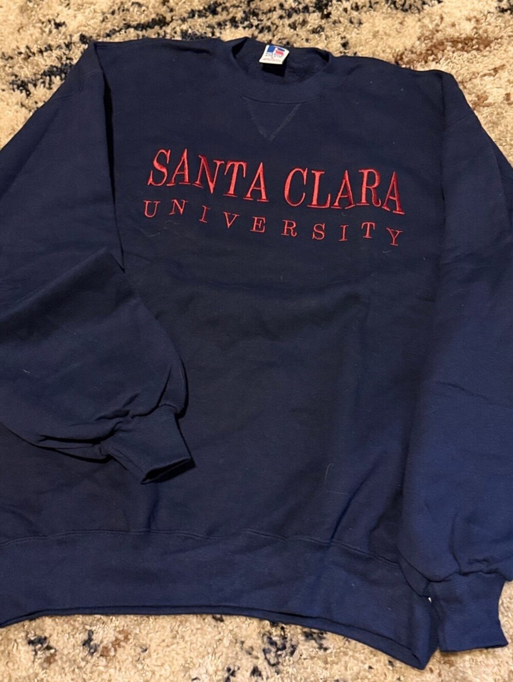 Vintage Russell Athletic Santa Clara University Crewneck XL